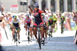 Stage 5: Coryn Rivera (USA, National Team USA) taking the Gera win out of a breakaway group