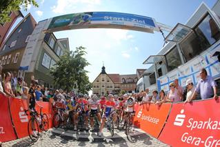 The place of yearning in 2016: On Gera's Markt square, the Overall Winner of the Tour is going to be handed the final Yellow Jersey